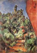 Paul Cezanne Bibemus Le Rocher Rouge oil painting reproduction